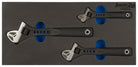 Adjustable Wrench Set - 3 Pieces