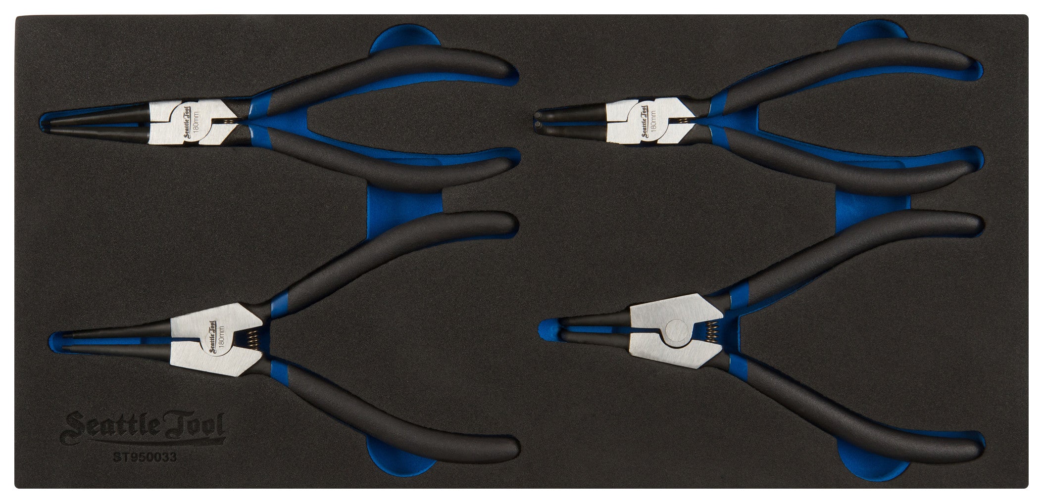 Snap Ring Plier Set - 4 Pieces